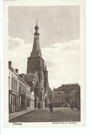 Tilburg   Groote Kerk En Stadhuis    J H Schaefer's,Platino Edition T.6  Amsterdam - Tilburg