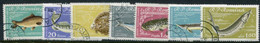 ROMANIA 1960 Fish Used.  Michel 1927-33 - Used Stamps