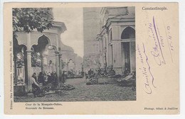 CONSTANTINOPLE - Cour De La Mosquée-Oulou - Souvenir De Brousse - Türkei