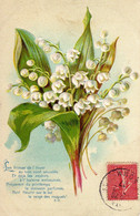 Fantaisies :  Muguet :  Carte Gaufrée : - Altri & Non Classificati