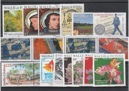 LOT 303  WALLIS ET FUTUNA  N° 699 à 716  ** - Unused Stamps