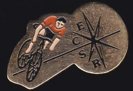 68519- Pin's.Cyclisme.ECSR Etoile Cycliste Sault-Rethéloise - Cyclisme
