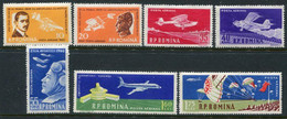 ROMANIA 1960 Vlaicu Flight Anniversary MNH / **.  Michel 1861-67 - Unused Stamps