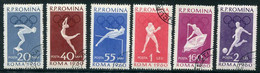 ROMANIA 1960Rome Olympic Games I Used.  Michel 1847-52 - Usati