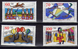 Allemagne - Berlin (1989)     -   Pour La Jeunesse - Le Cirque   -   Neufs**  MNH - Cirque