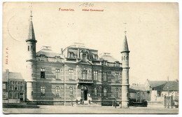 CPA Carte Postale - Belgique - Frameries - Hôtel Communale - 1910 (DG15005) - Frameries