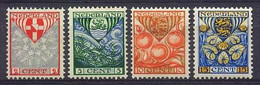 Nederland 1926 NVPH Nr 199/202 Postfris/MNH Kinderpostzegels, Provinciewapens - Ungebraucht