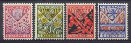 Nederland 1927 NVPH Nr 208/211 Postfris/MNH Kinderpostzegels, Provinciewapens - Ongebruikt