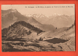 ZFB-15 Bretayes Mont Blanc Trient Morcles.Alpages. Circulé 1911 - Morcles
