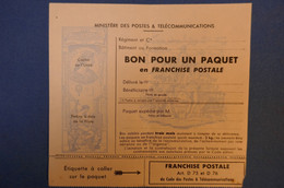 396 FRANCE BON POUR UN PAQUET. RARE AVEC GOMME AU DOS .NEUF - Non Classificati