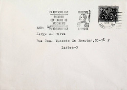 1971 Portugal Flâmula «Primeiro Centenário Do Nascimento Do Marechal Carmona» - Postal Logo & Postmarks