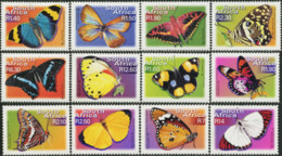 SOUTH AFRICA RSA 2000 2001 Butterflies Butterfly Insects Animals Fauna MNH - Vlinders