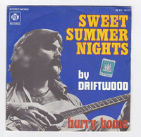 SP 45 TOURS DRIFTWOOD SWEET SUMMER NIGHTS PYE RECORDS 45 PY 12171 En 1979 - Soul - R&B