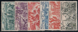 CAMEROUN Du Tchad Au Rhin N°32-37 (6v) - 1946 Tchad Au Rhin