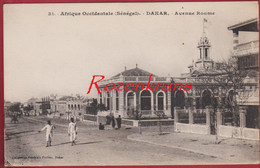 Afrique Occidentale Francaise Sénégal Dakar - Avenue Roume (En Très Bon état) - Senegal