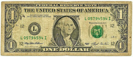 U. S. A. - 1 DOLLAR - 1993 - Pick 490.a ? Or .b ? - (  L - 12 ) ( Bank Of San Francisco - California ) - Federal Reserve Notes (1928-...)
