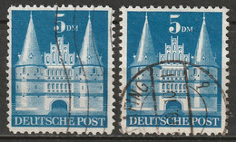 Germany 1948 Sc 661,661a  Used Type I & II - Used