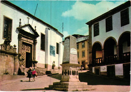 Bragança, Largo De S. Vicent, Obelisco Aos Mortos Da Grande Guerra, Circulado Com Selo 1965, Portugal - Bragança