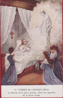 Heilige Theresa Therese Lisieux Sainte Holy Card Sancta Theresia Apparition De La Sainte Vierge - Santos