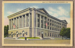 CPA USA - MONTGOMERY - U.S. POST OFFICE - TB PLAN EDIFICE POSTE PTT CENTRE VILLE - Montgomery