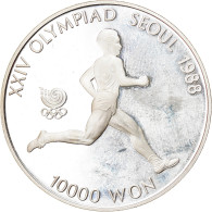 Monnaie, KOREA-SOUTH, 10000 Won, 1988, Seoul, SPL, Argent, KM:74 - Coreal Del Sur