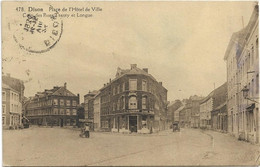 Dison   *  Place De L'Hotel De Ville  -  Coin Des Rues Trauty Et Longue - Dison