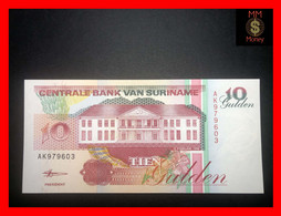 SURINAME 10 Gulden 10.2.1998  P. 137     UNC - Suriname