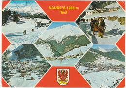Nauders 1365 M - Tirol - Pferdeschlitten, Ski Lift - Nauders
