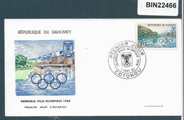 DAHOMEY - 1968 WINTER  OLYMPICS GRENOBLE - 22466 - Winter 1968: Grenoble