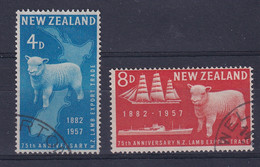 New Zealand: 1957   75th Anniv Of First Export Of NZ Lamb    Used - Used Stamps