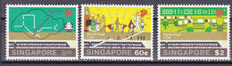 Singapur 2003 - Mi.Nr. 1241 - 1243 - Postfrisch MNH - Eisenbahnen Railways - Singapore (1959-...)