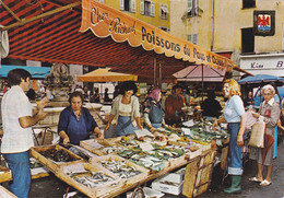 ALPES MARITIMES 06 NICE LE MARCHÉ AUX POISSONS  DE LA PLACE SAINT FRANÇOIS " CHEZ RICHARD " - Mercati, Feste