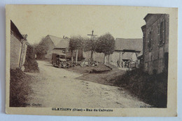CPA - Glatigny - Rue Du Calvaire - Edit. Lebeau - Phot Coulon - Other Municipalities