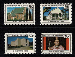 Hutt River Province 1979 Christmas Set Of 4 MNH - Werbemarken, Vignetten