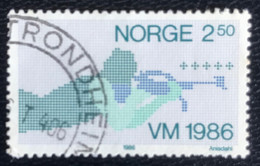 Norge - Norway - Noorwegen - P4/21 - (°)used - 1986 - Michel 940 - WK Biathlon - Altri & Non Classificati