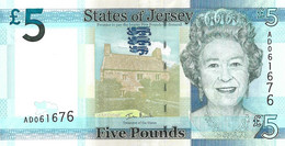 JERSEY 2010 5 Pound - P.33a Neuf UNC - Jersey