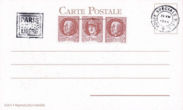 Lot De 9 Cartes Différentes Pseudo Entier Pétain De Gaulle - Private Stationery