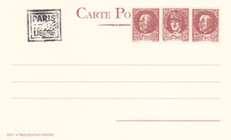 Lot De 9 Cartes Différentes Pseudo Entier Pétain De Gaulle - Private Stationery