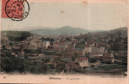 83 / OLLIOULES / VUE GENERALE / TRES JOLIE CARTE COLORISEE - Ollioules