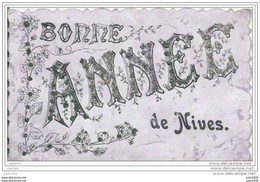 NIVES ..-- PAILLETTES .  De MORHET Vers LESCHERET ( Mr Auguste ROSSION ) . Voir Verso . - Vaux-sur-Sure