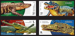 Romania 2020 / Crocodiles / Set 4 Stamps - Ohne Zuordnung