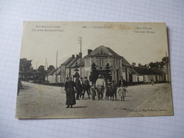 VIGNACOURT (51) : Rue ARMAND-CORNET Et Rue D'HORNAS - Circulé En 1918 - Vignacourt