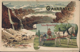 CPA Publicitaire Usines Amouroux Frères Toulouse Gavarnie Rateau Nouveau Siècle - Culturas