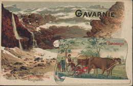 CPA Publicitaire Usines Amouroux Frères Toulouse Gavarnie L'Hirondelle Faucheuse Agriculture - Landwirtschaftl. Anbau