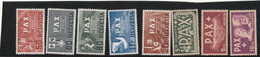 Suiise Série Pax N° Yvert 405 A 417 Sans Charnière ** - Unused Stamps