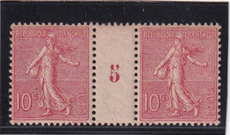 1905 - SEMEUSE - YVERT 129 TYPE III ** MNH - COTE = 80 EUR. - LUXE ! - Millesimi