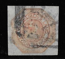 Tasmanie N°2a - Orange - TB - Used Stamps