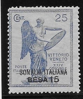Somalie Italienne N°33 - Neuf * Avec Charnière - TB - Somalie