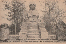 WOERTH  -  Monument Du 5e Reg D'Inf .Thuring N'o 94 - Woerth