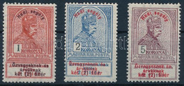 ** 1914 Hadi Segély 1K, 2K, 5K (56.000) - Altri & Non Classificati